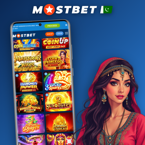 Mostbet casino lobby featuring slot reels, live blackjack and roulette wheel