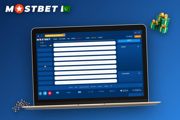 Mostbet download for PC showing Windows exe and macOS dmg installer icons side by side
