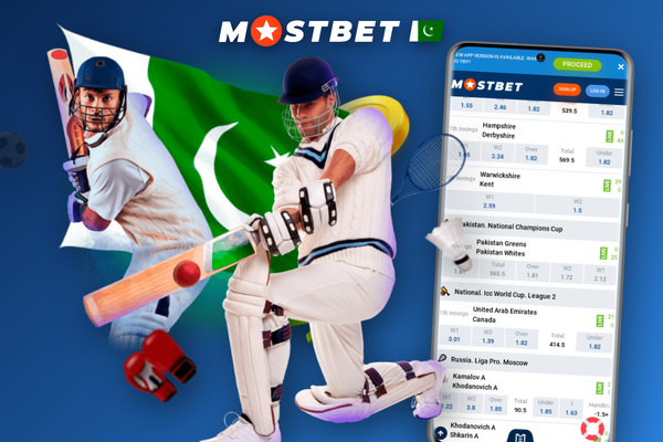 Mostbet welcome bonus split between casino slots and sportsbook for Pakistan players